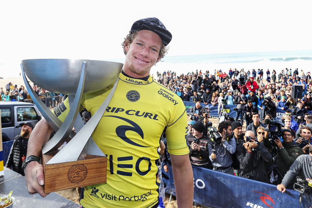 John John Florence is the 2016 World Champion and the Rip Curl Pro Portugal Winner.