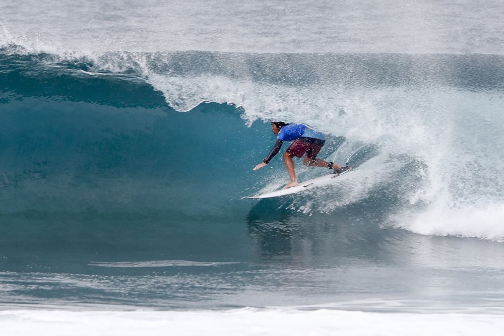 Kanoa Igarashi is the 2016 Billabong Pipe Masters runner-up.